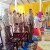 พิธีอัญเชิญผ้าไตร เครื่องสังฆทานพระราชทาน